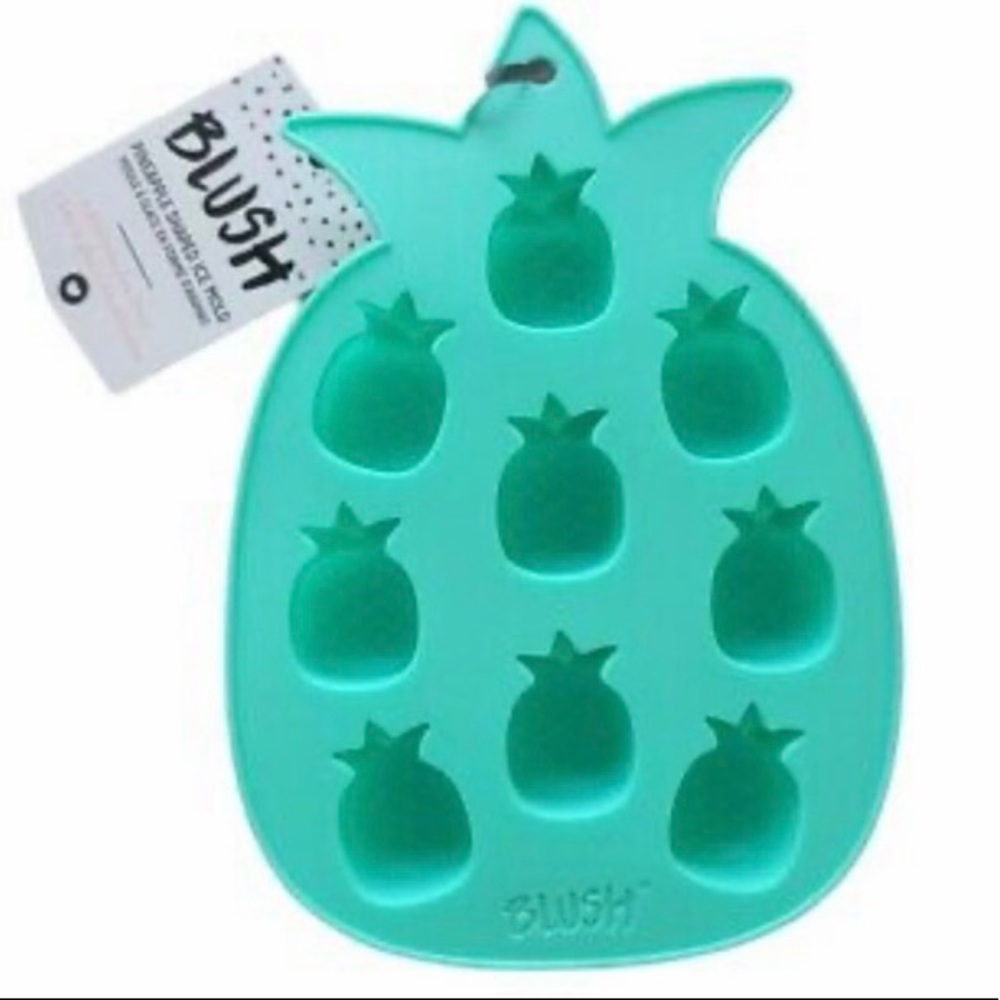 Blush Pineapple Shaped Ice Mold